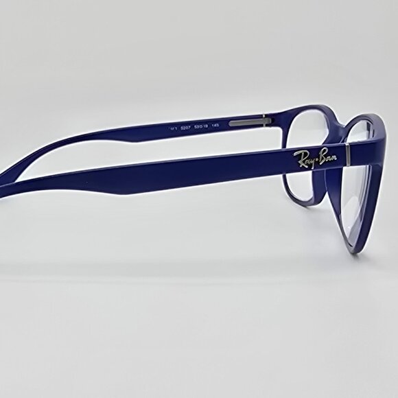 Ray-Ban RB7183 5207 Liteforce Matte Sand Blue Eyeglasses Frame Italy 53-19-145 - Picture 5 of 12